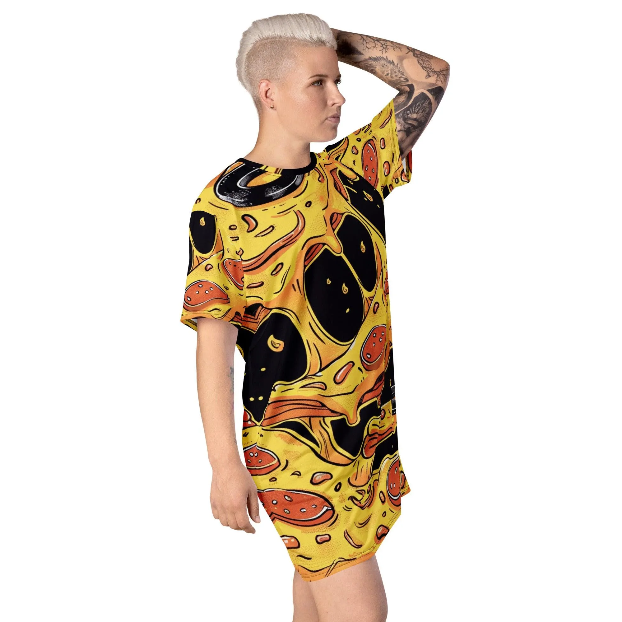 Playful Versatile T-Shirt Dress for Festivals and Raves