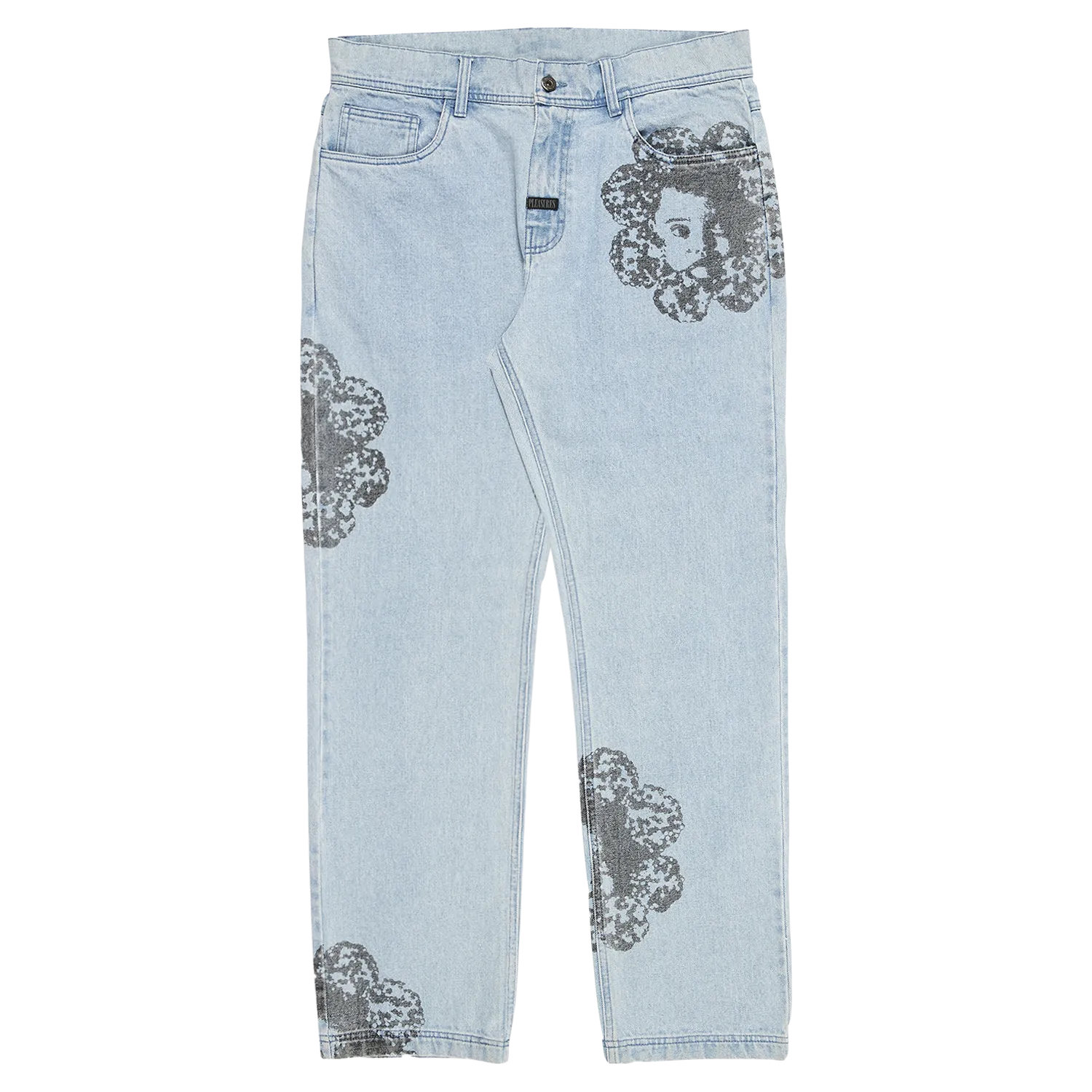 Pleasures Special Printed Denim Pant 'Washed'