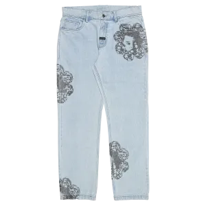 Pleasures Special Printed Denim Pant 'Washed'