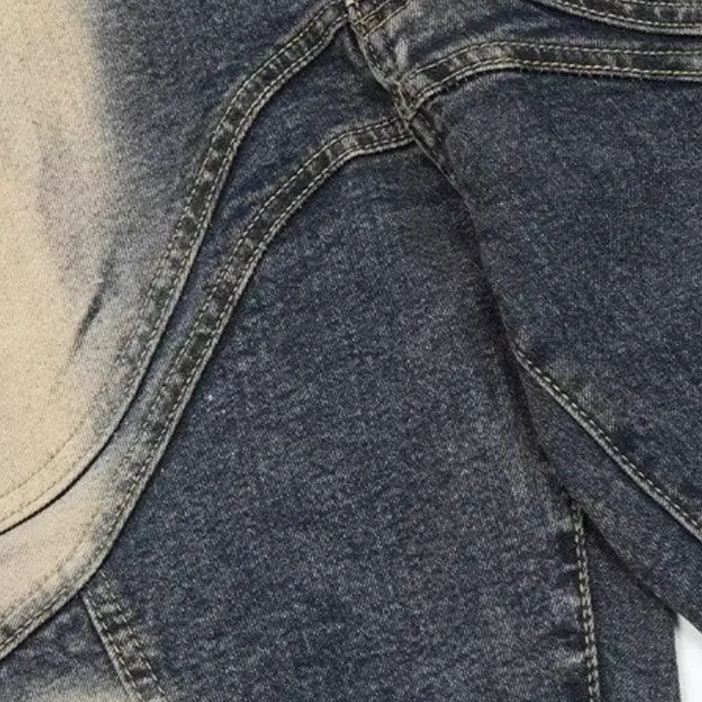 PM | Vintage Irregular Tie-dye Jeans