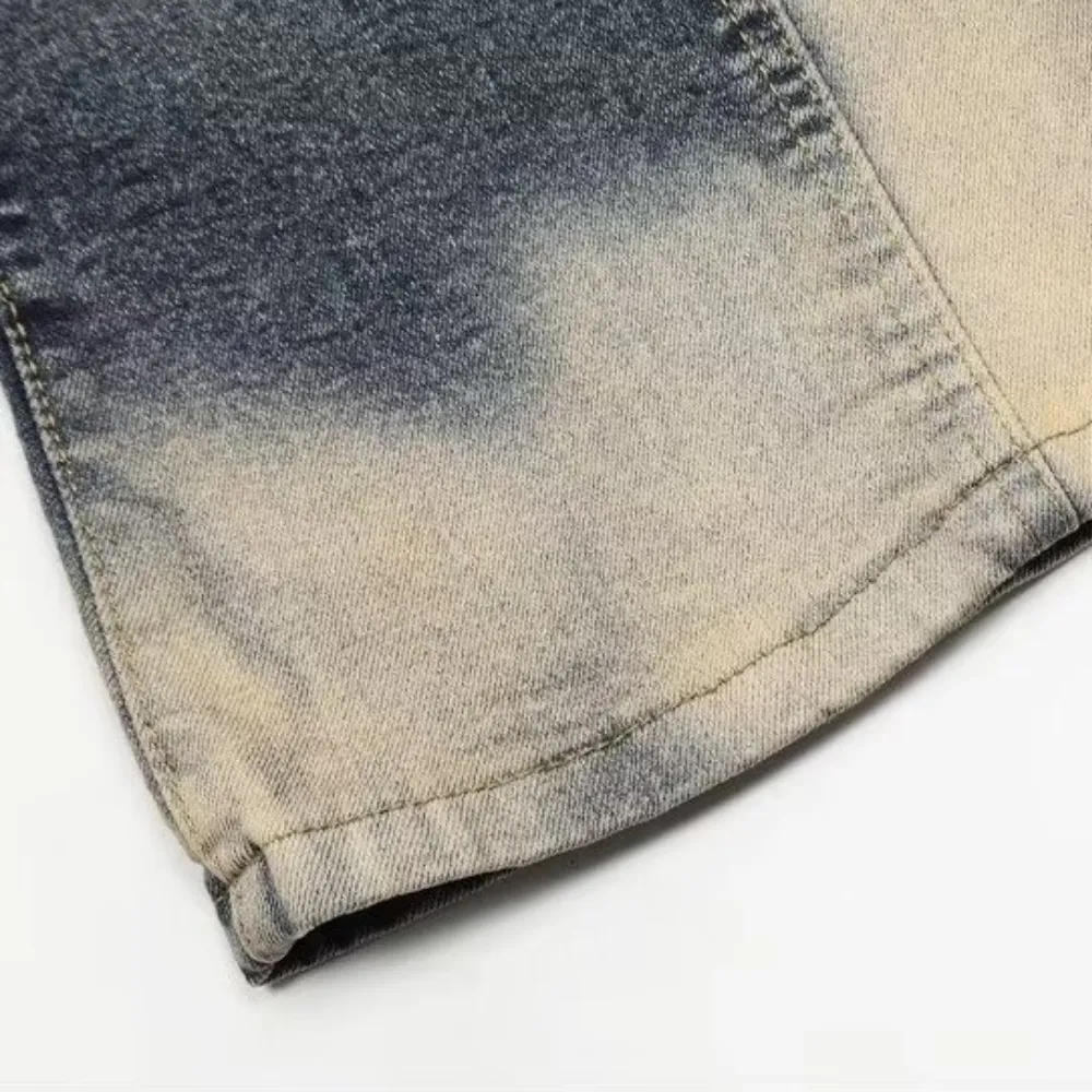 PM | Vintage Irregular Tie-dye Jeans
