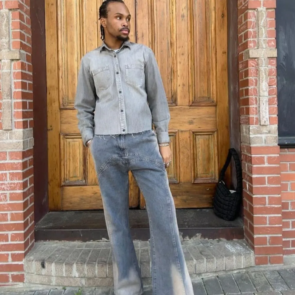 PM | Vintage Irregular Tie-dye Jeans