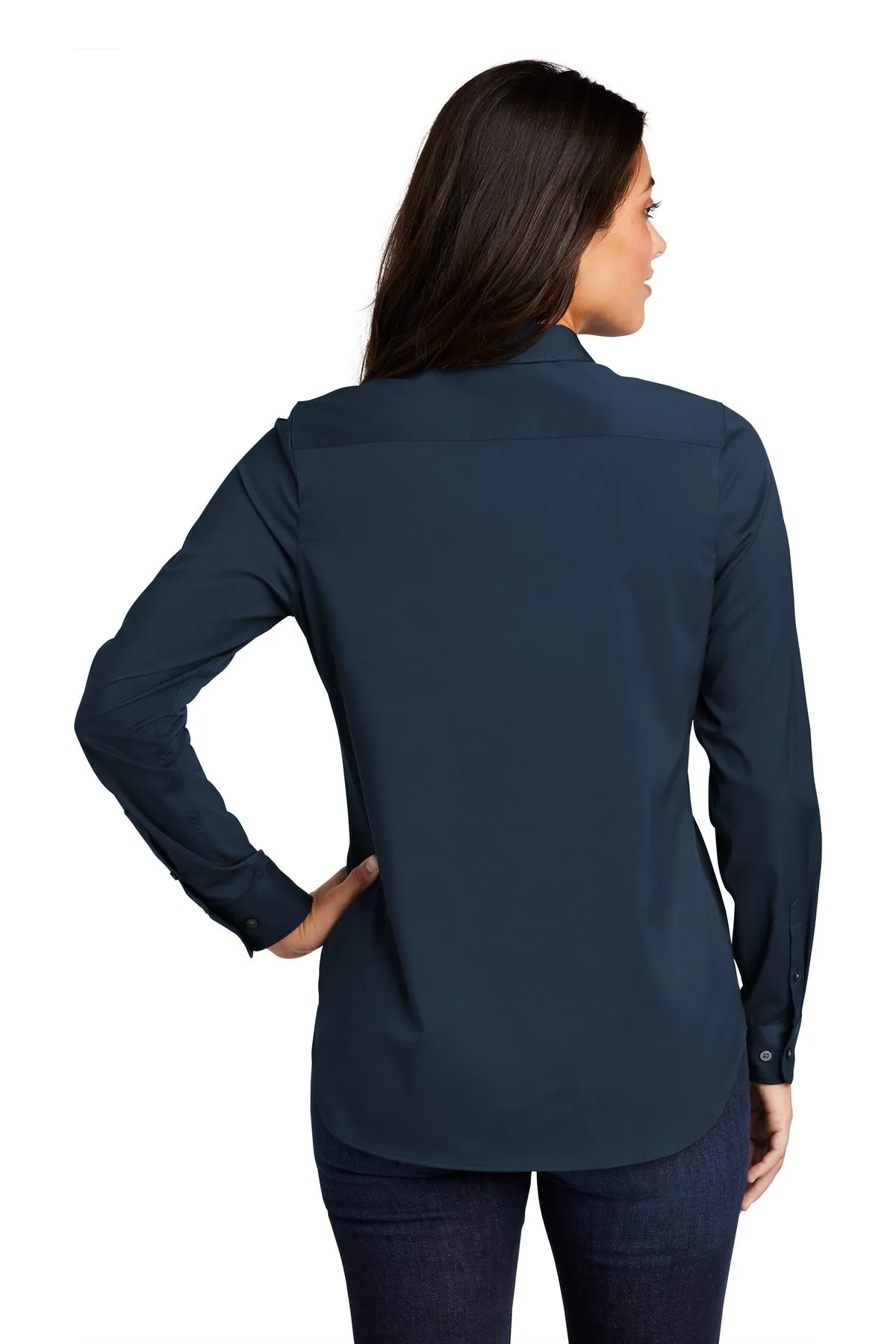 Port Authority  Ladies City Stretch Tunic LW680 River Blue Navy