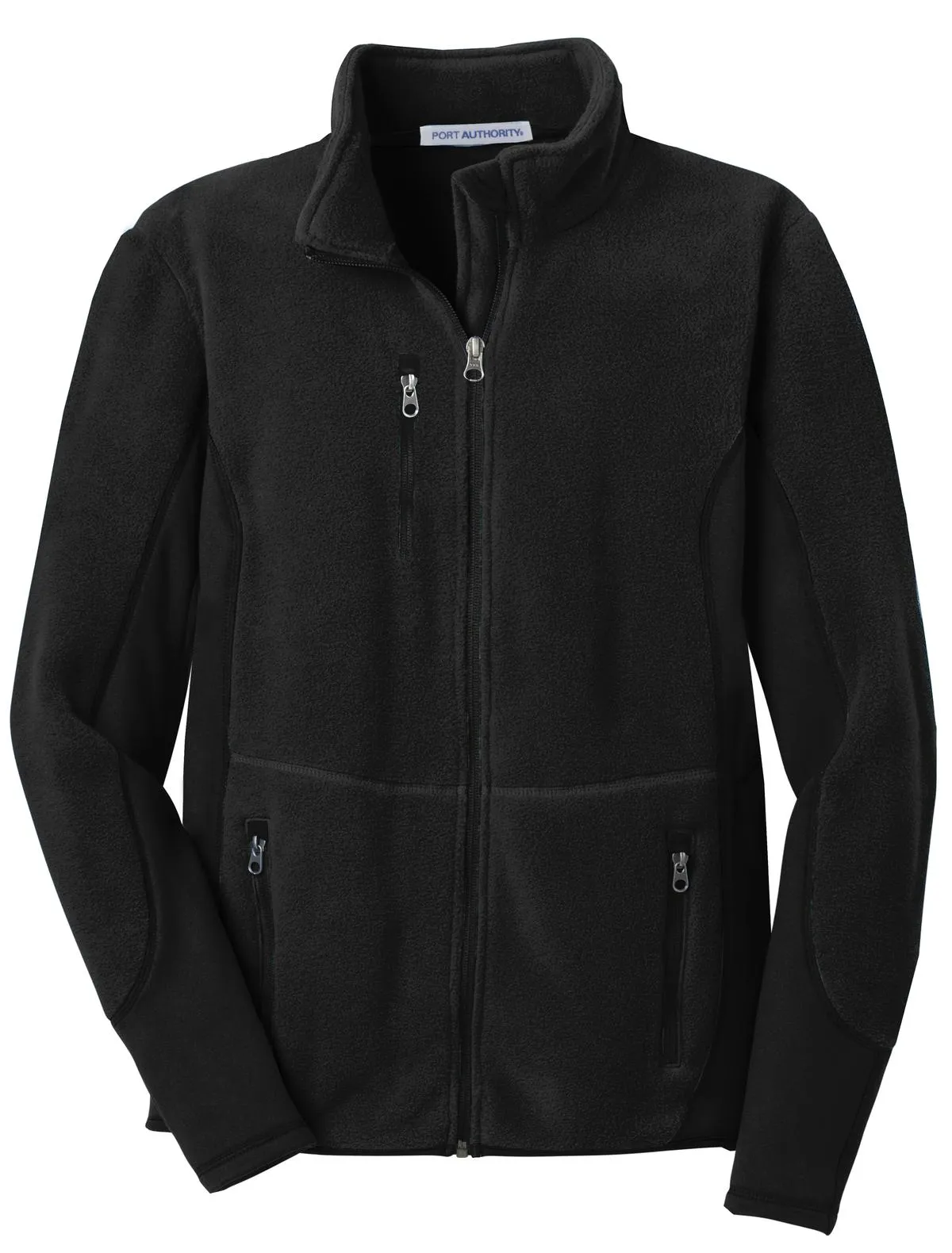 Port Authority R-Tek Pro Fleece Full-Zip Jacket. F227 Black/ Black