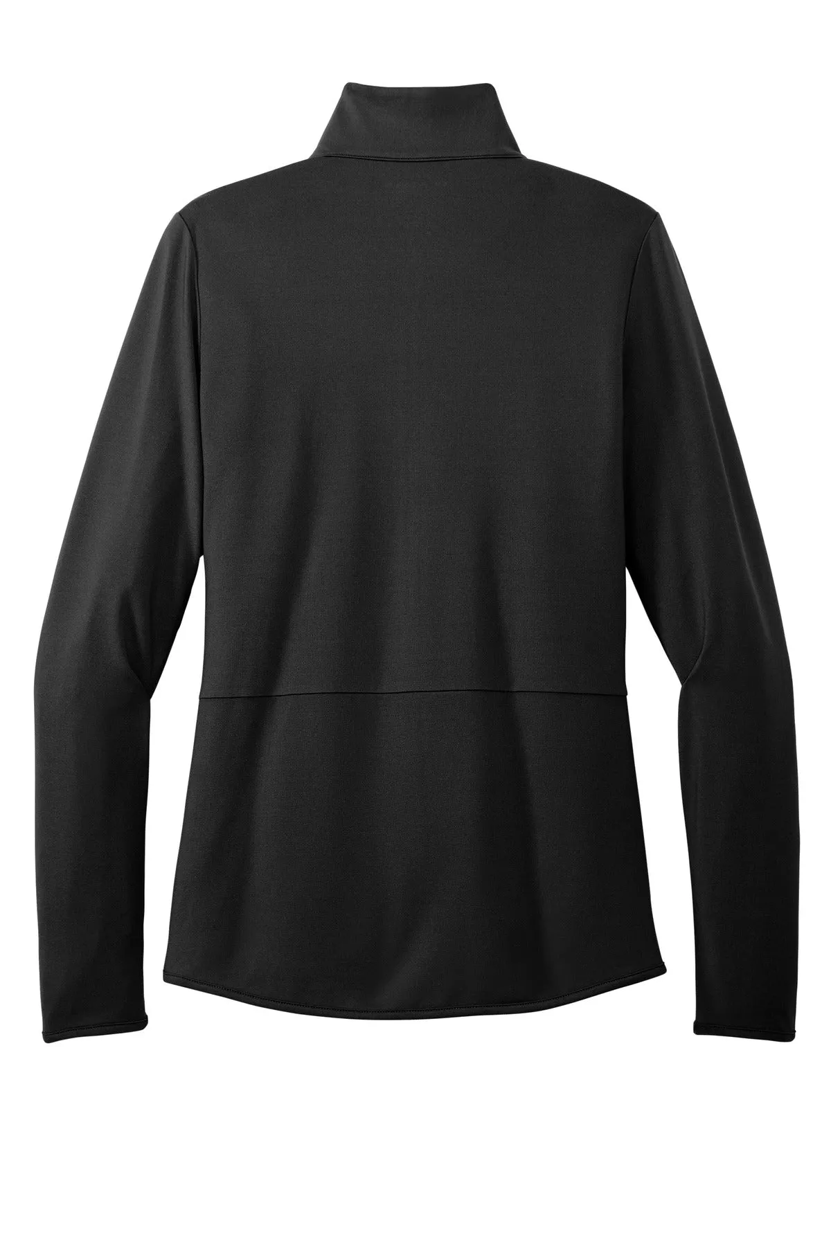 Port Authority Women's Accord Stretch Fleece Full-Zip LK595 Black