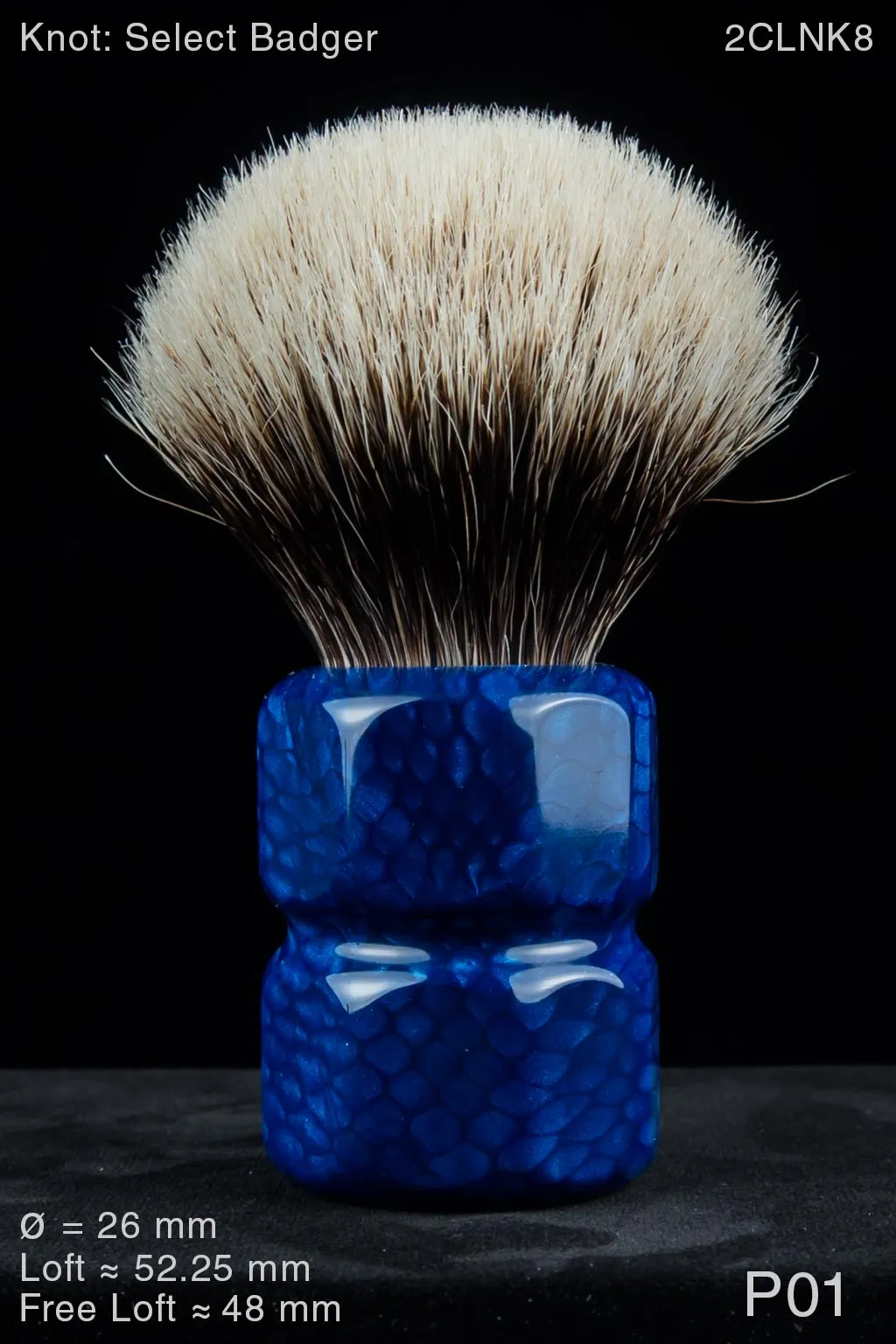 Prototype 26 mm Polished Blue Juma