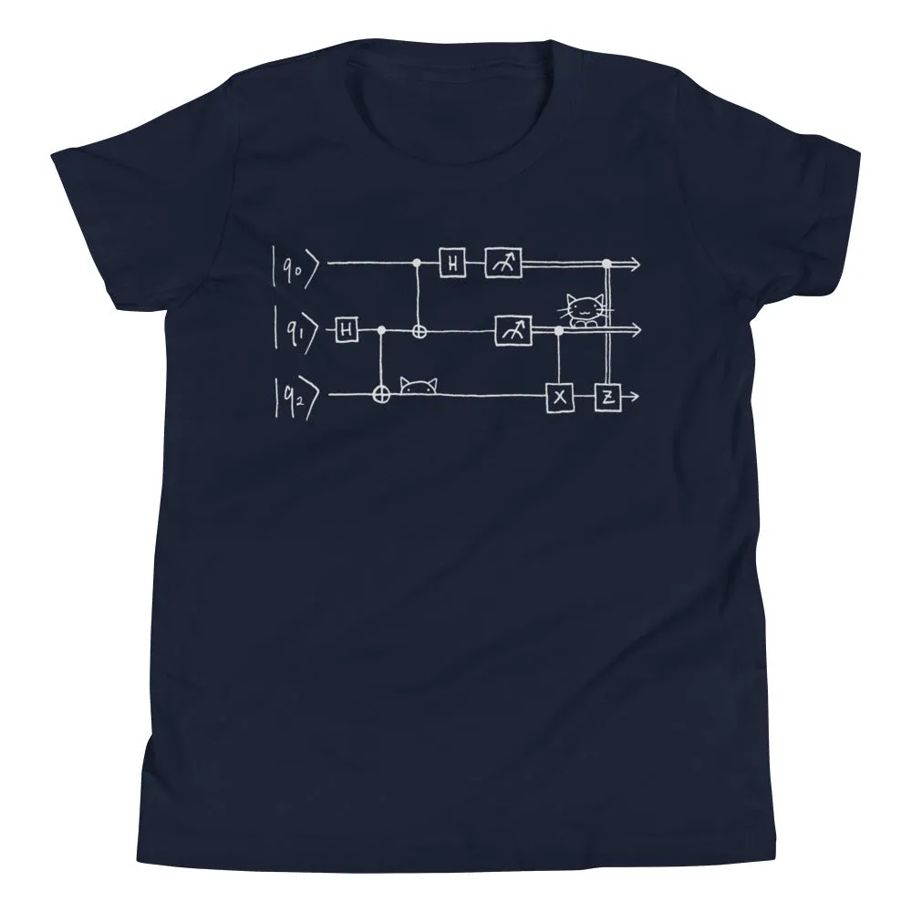 Quantum Teleportation Youth Tee