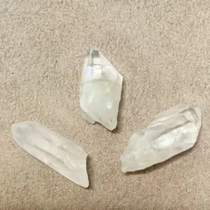 Quartz Crystals Set of 3