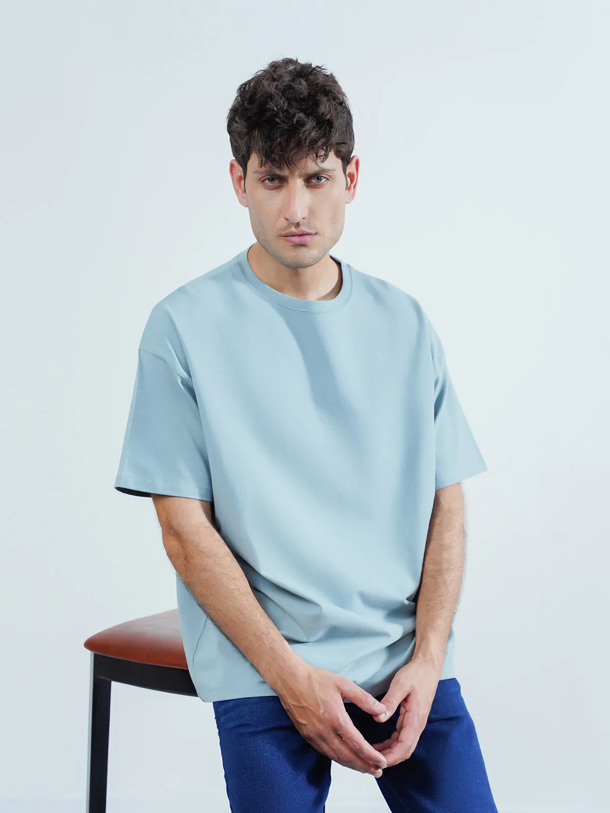 "ALAINA" Comfort Drop Shoulder T-Shirt