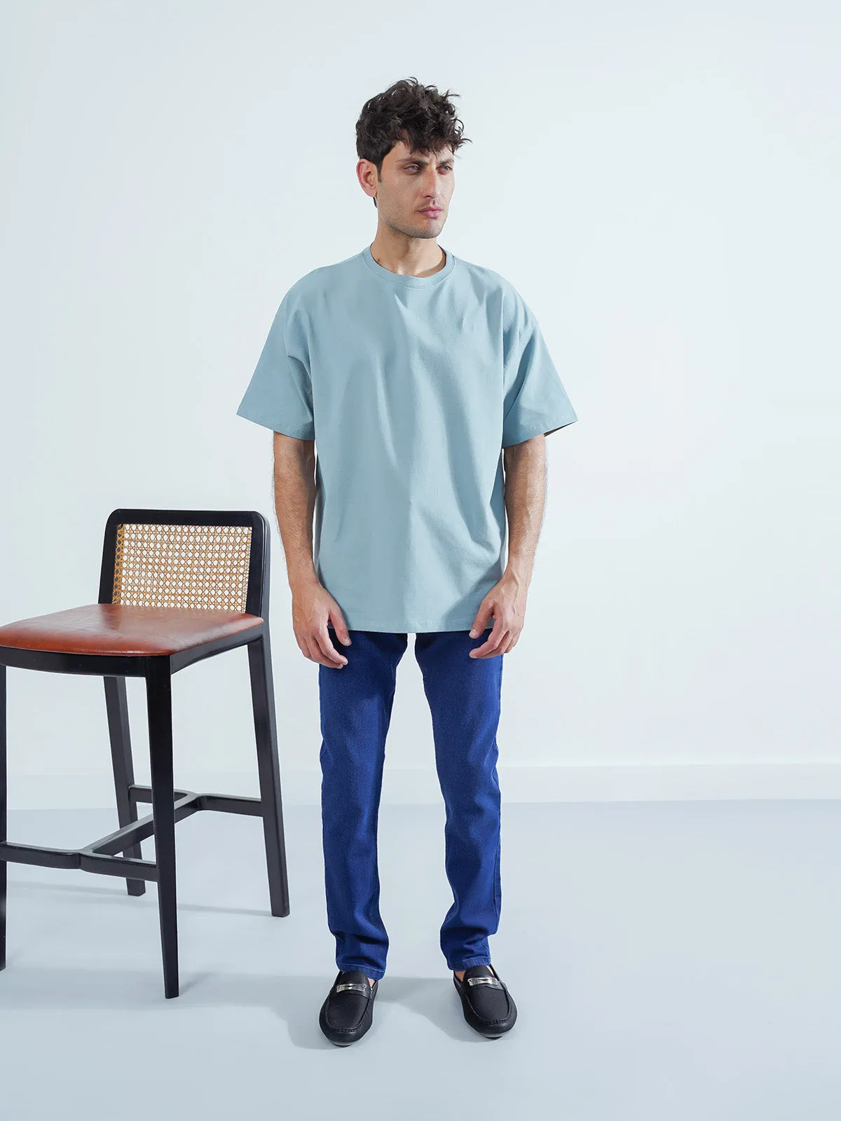 "ALAINA" Comfort Drop Shoulder T-Shirt