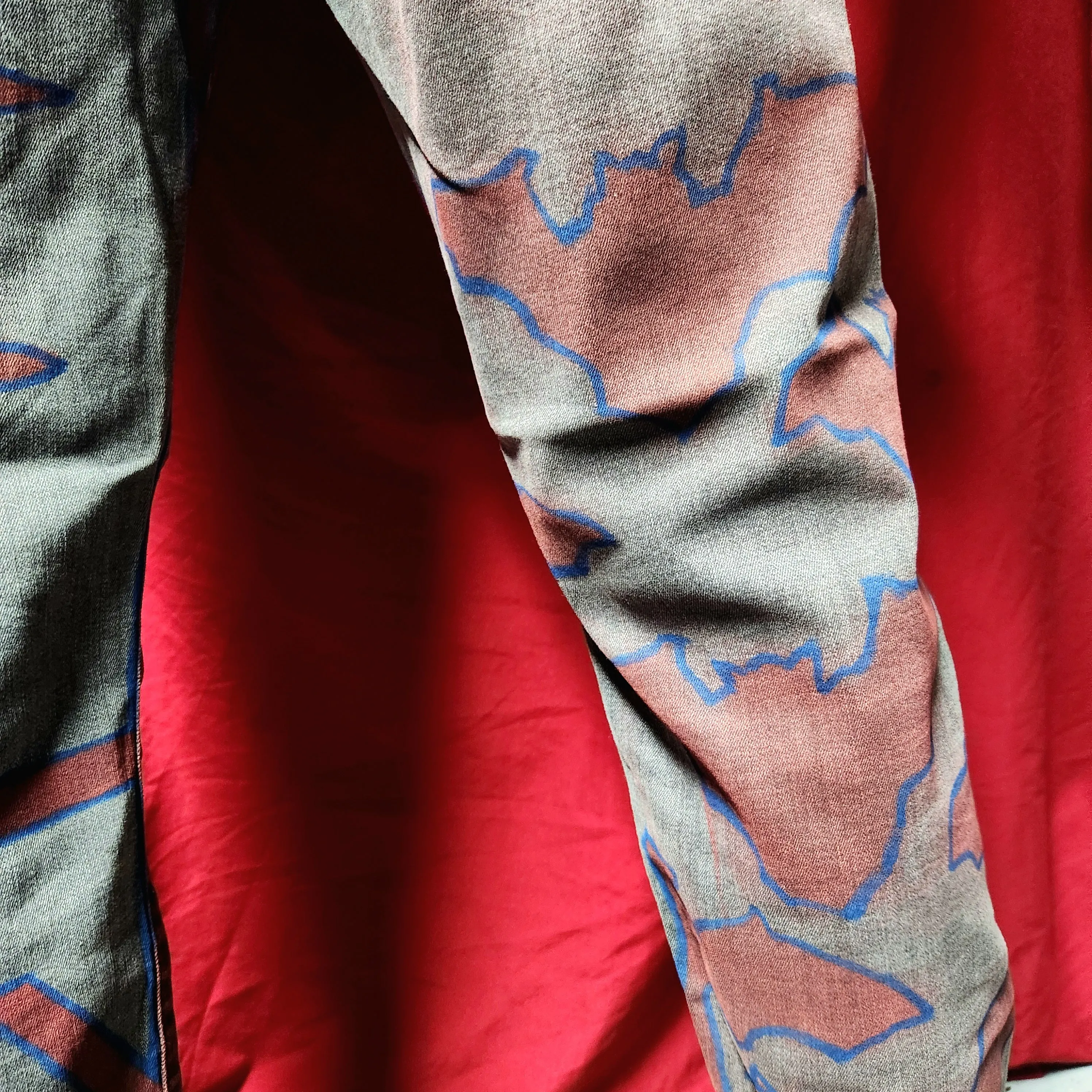 "Bloody Mantis Whip" Custom 1-of-1 Jeans