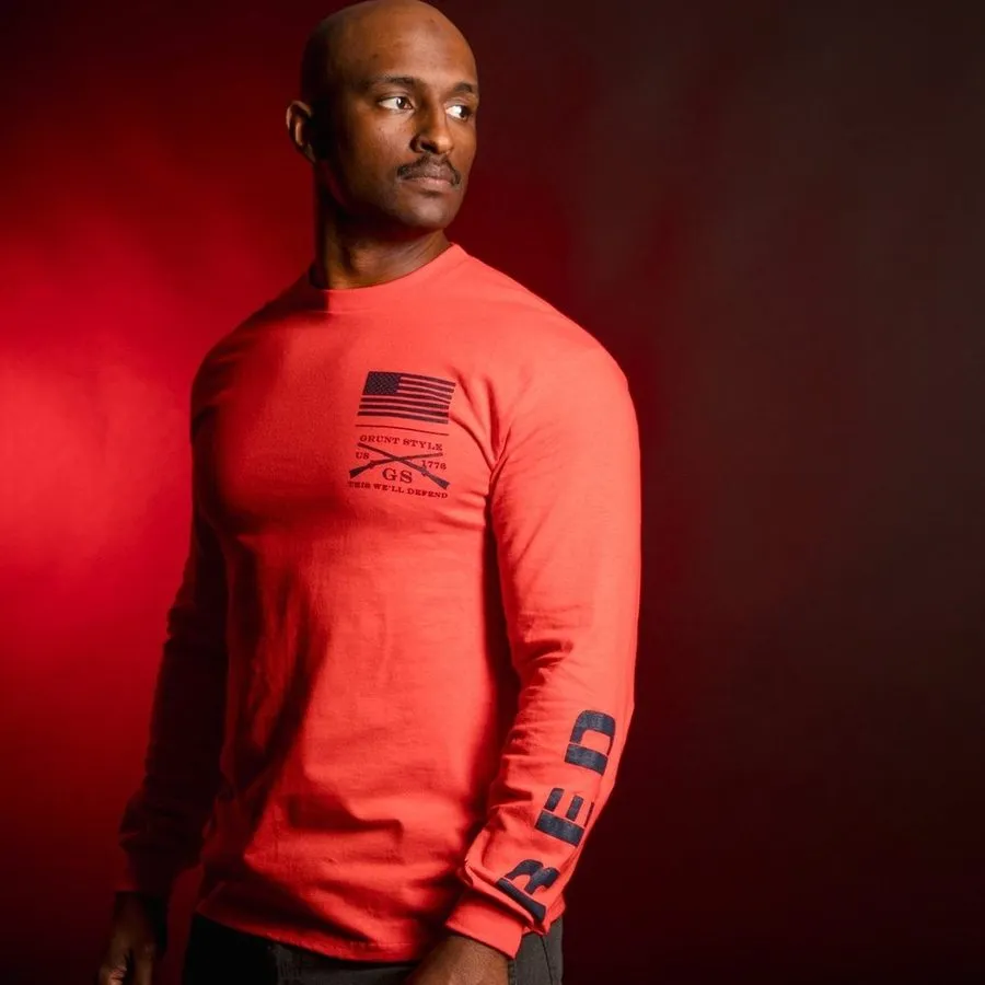 RED Friday Long Sleeve - Red