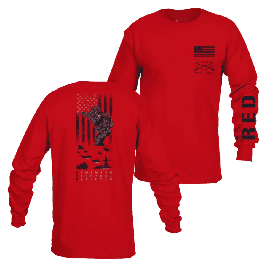 RED Friday Long Sleeve - Red