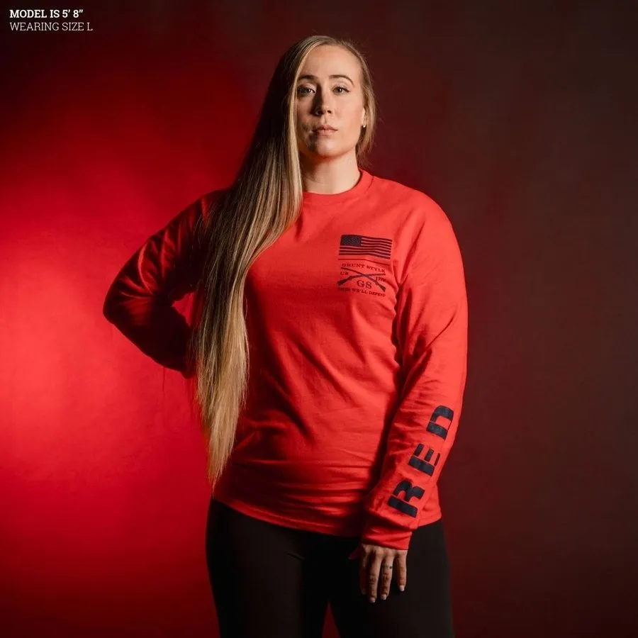 RED Friday Long Sleeve - Red