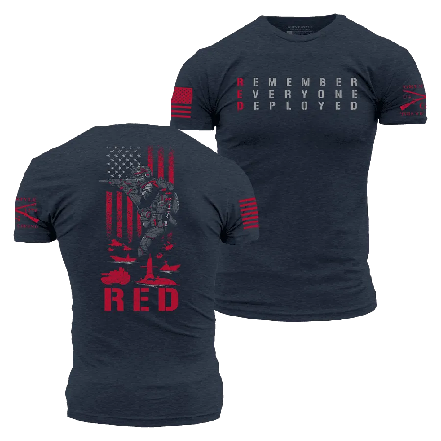 RED Friday T-Shirt - Midnight Navy