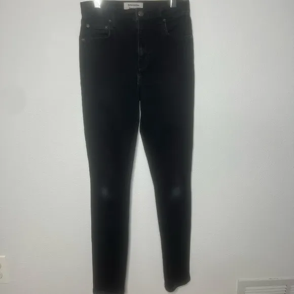 Reformation Black Skinny Jeans 27