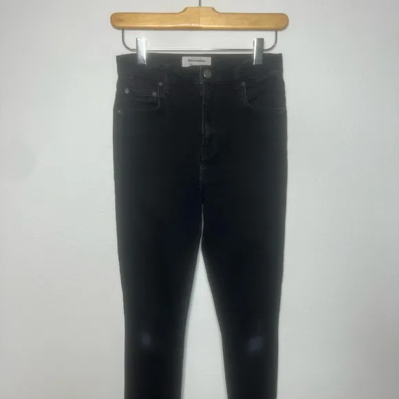 Reformation Black Skinny Jeans 27