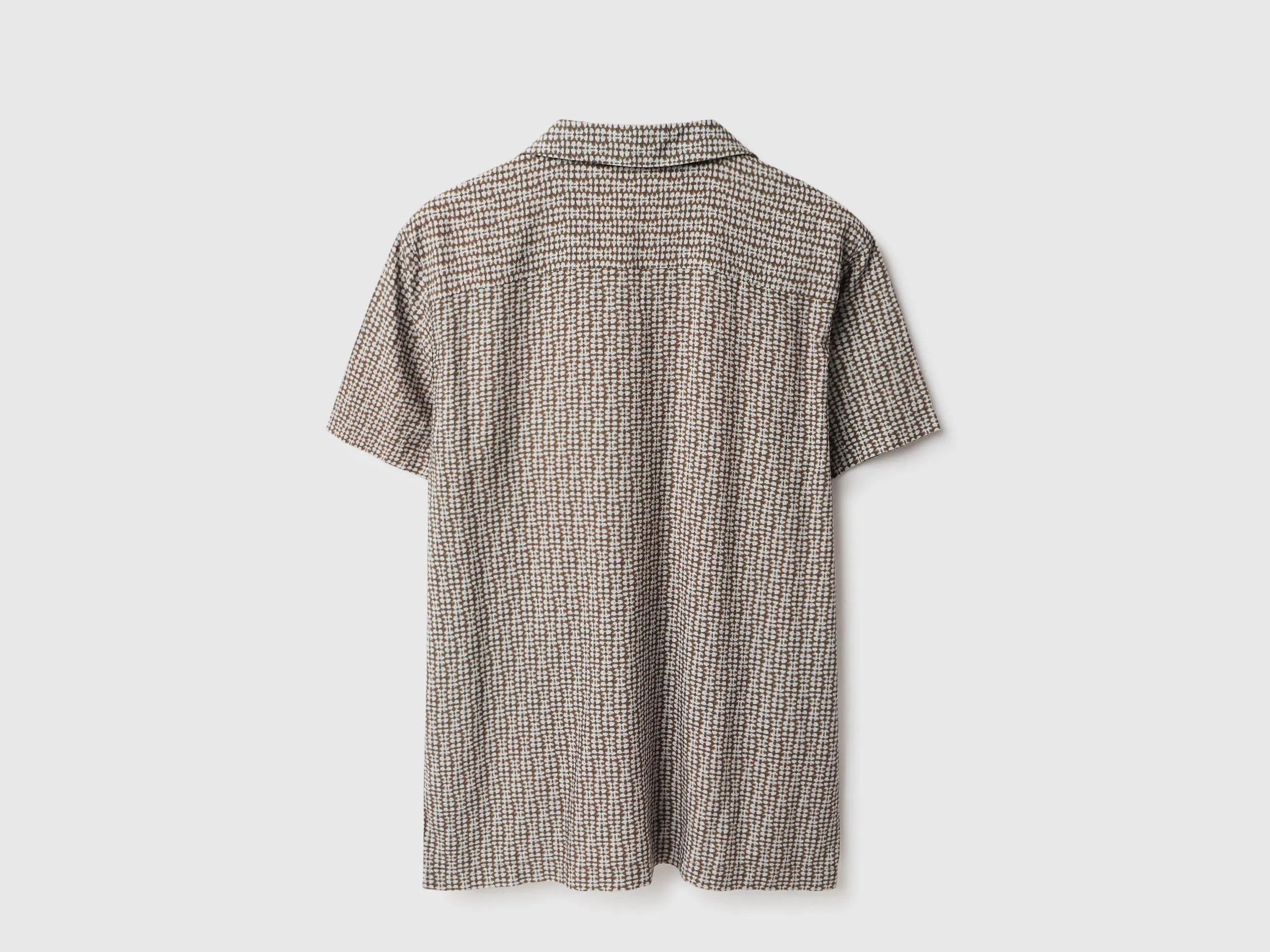 Regular Fit Resort Collar Batik Shirts