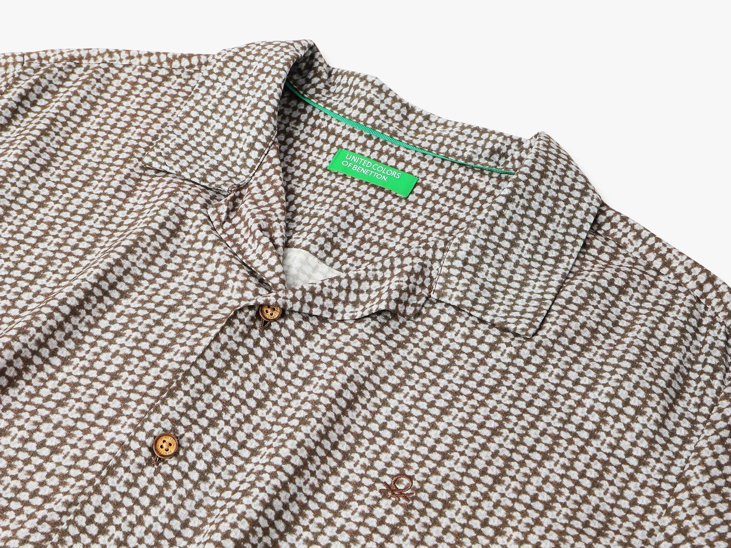 Regular Fit Resort Collar Batik Shirts