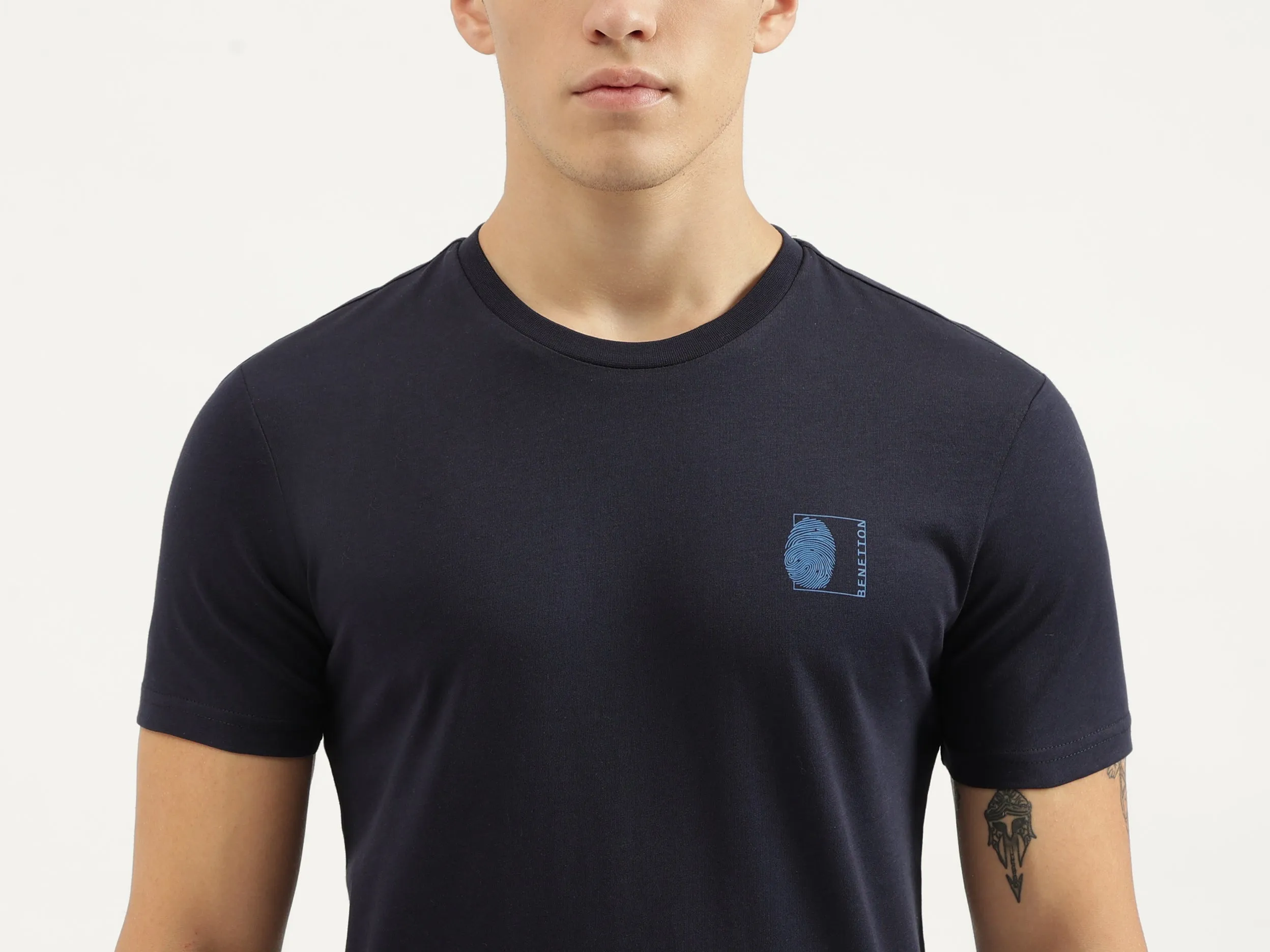 Regular Fit Round Neck Printed T-shirts