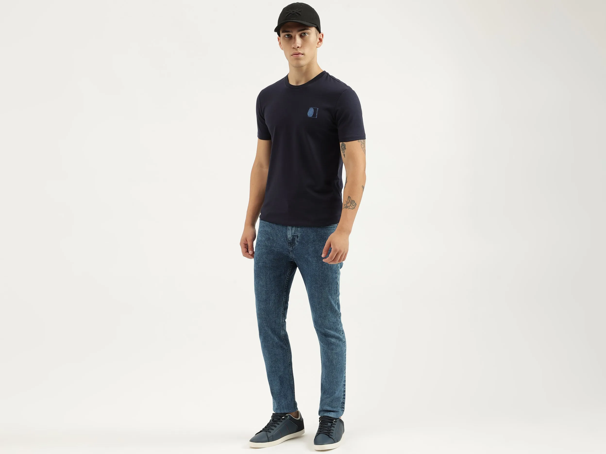 Regular Fit Round Neck Printed T-shirts