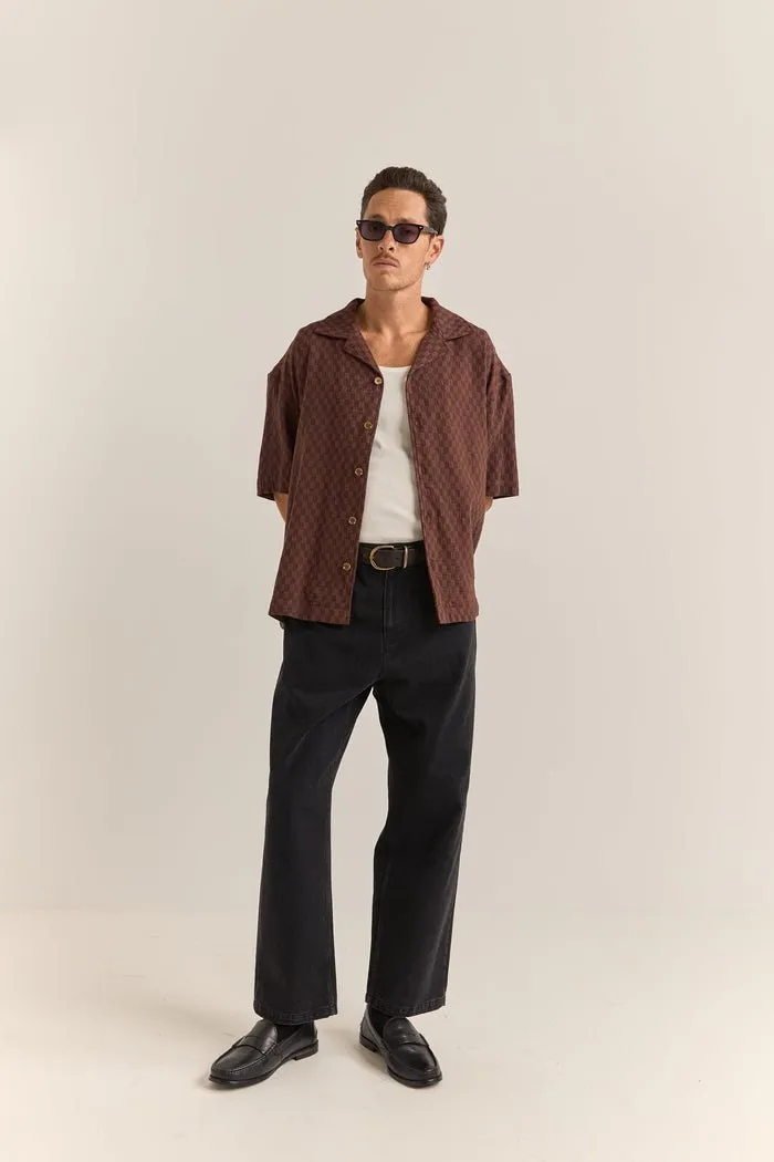 RELAXED TEXTURE SS SHIRT