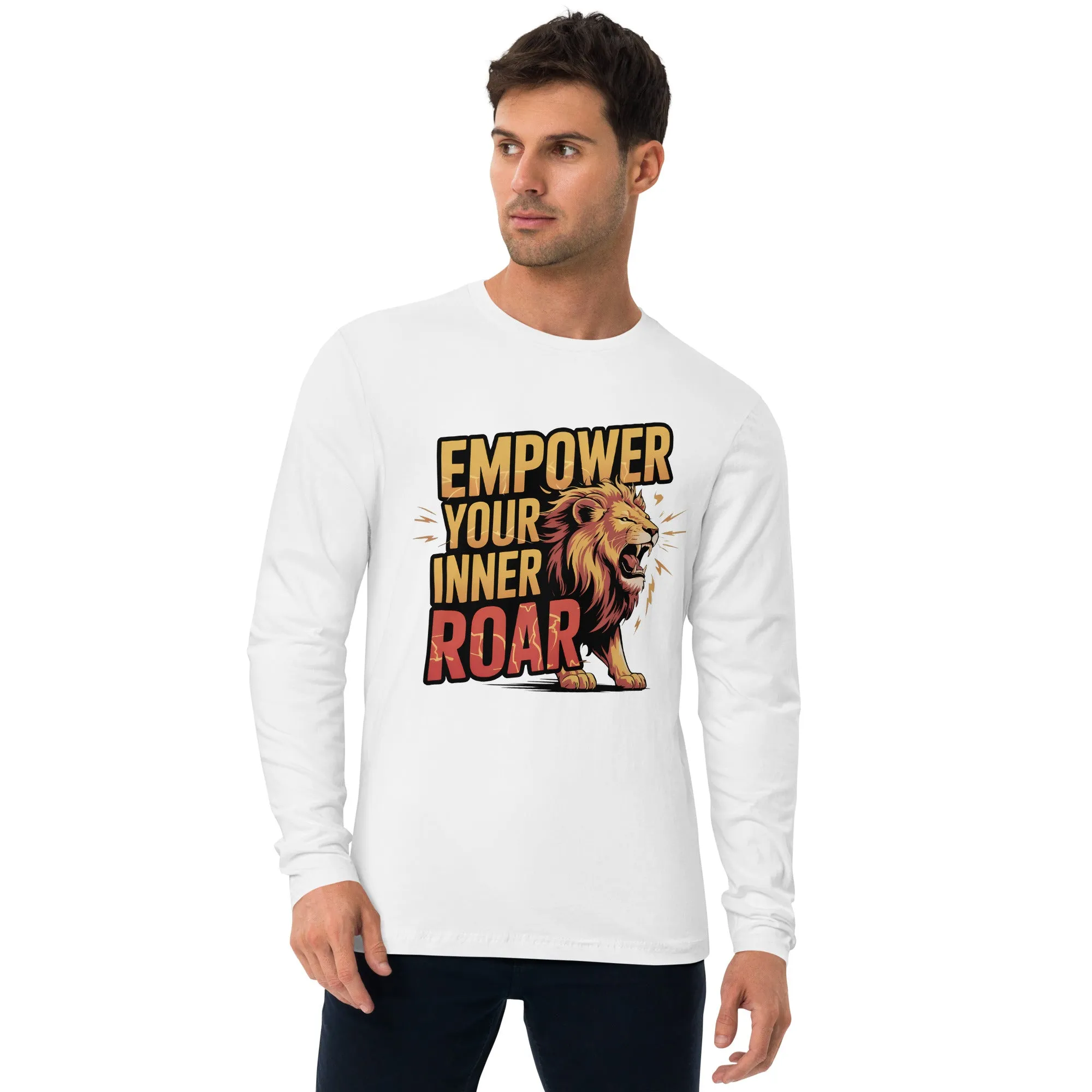 Resilient Roar Long Sleeve Fitted Crew