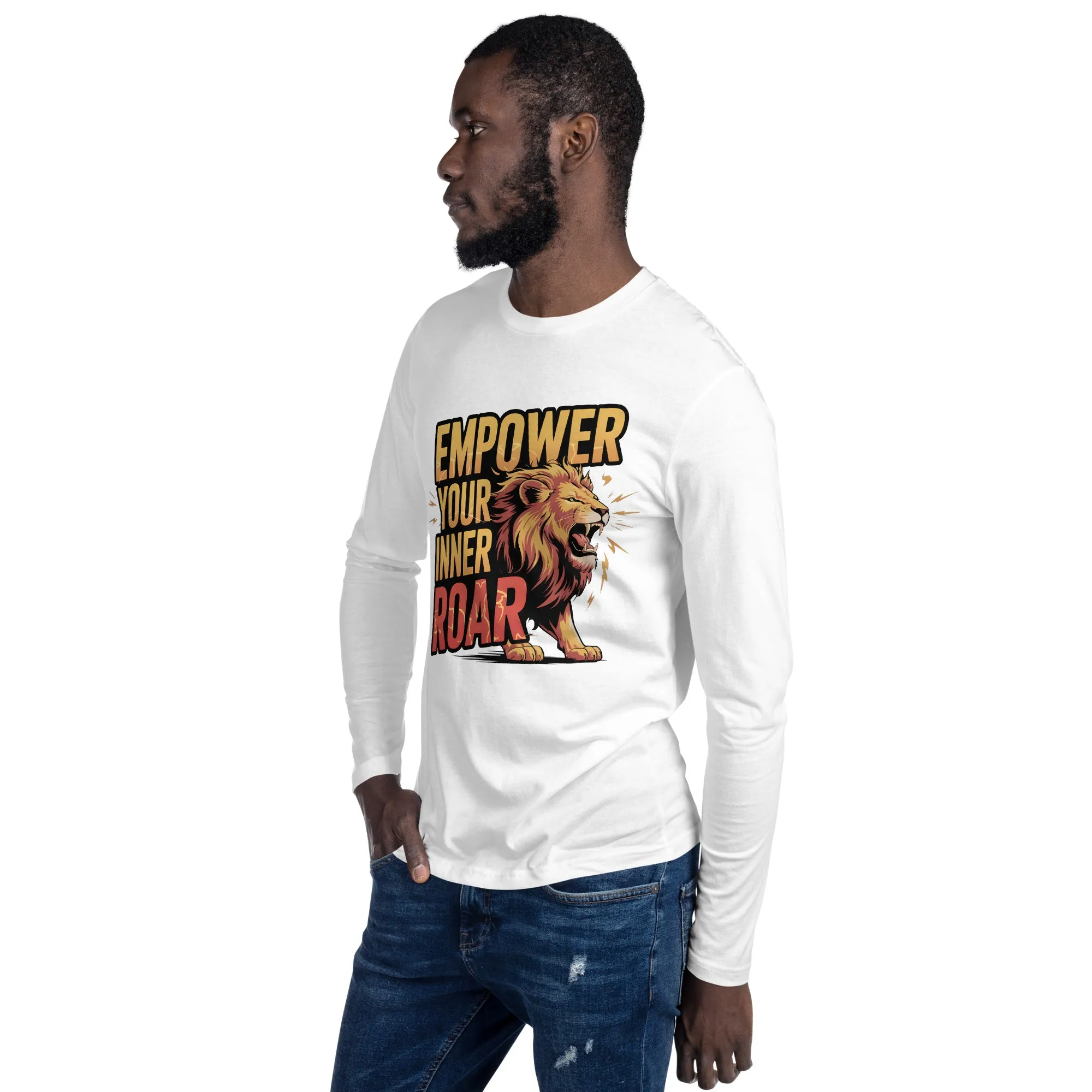 Resilient Roar Long Sleeve Fitted Crew