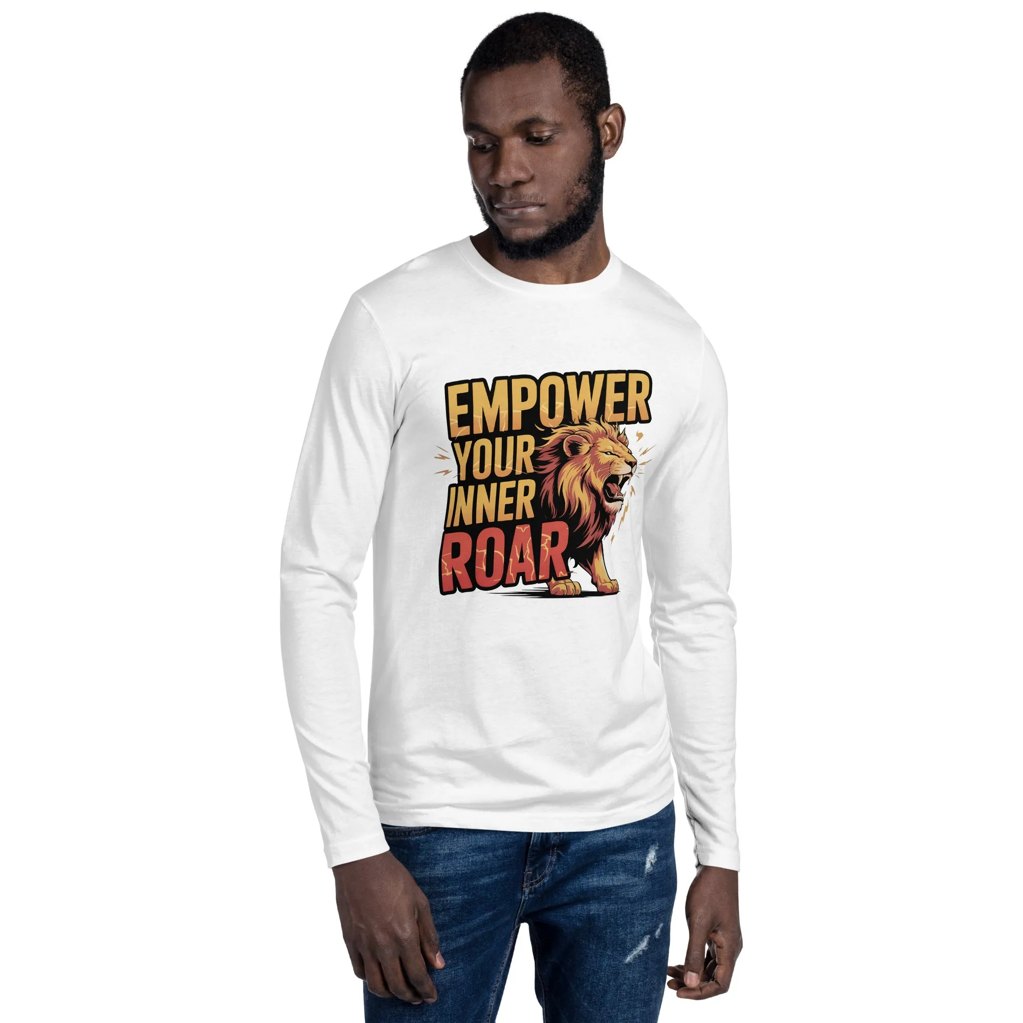 Resilient Roar Long Sleeve Fitted Crew