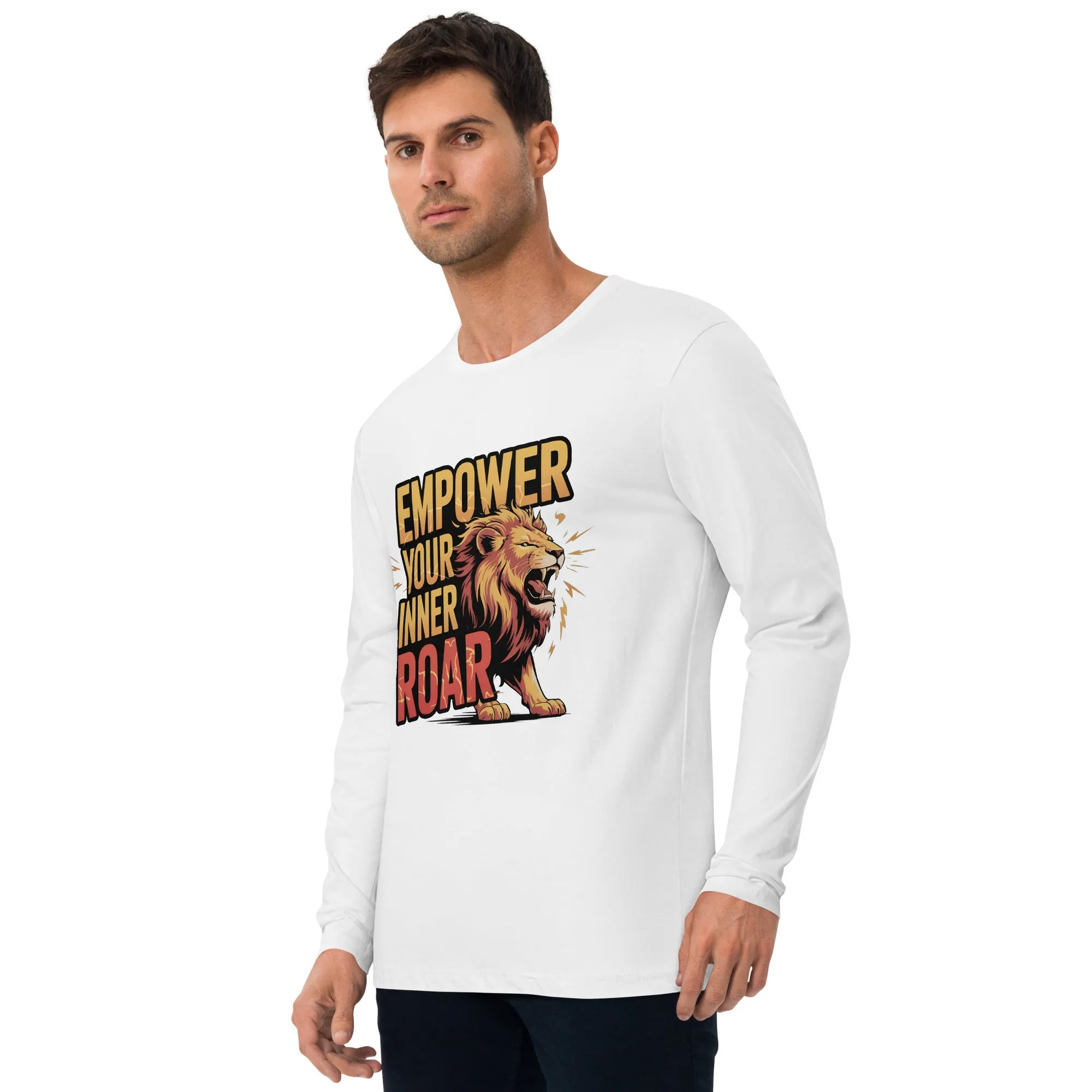 Resilient Roar Long Sleeve Fitted Crew