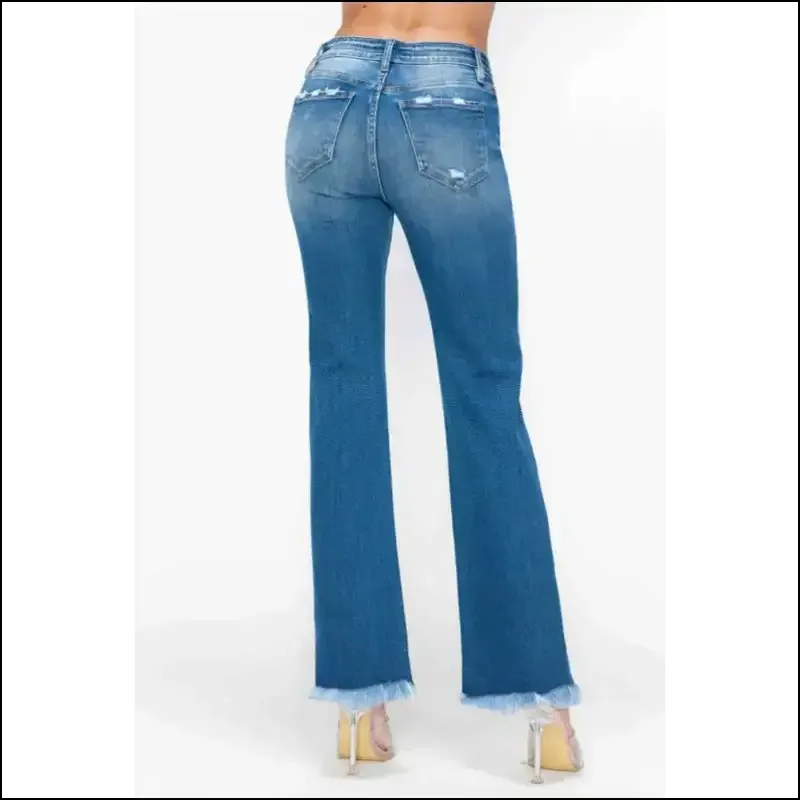 Rock the Raw Hem: Strut your Stuff with Needful Things Jeans! 😎