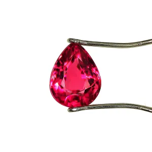 Rubellite Tourmaline, 2.0ct Pear Cut