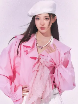 Ruffled Belle Blouse