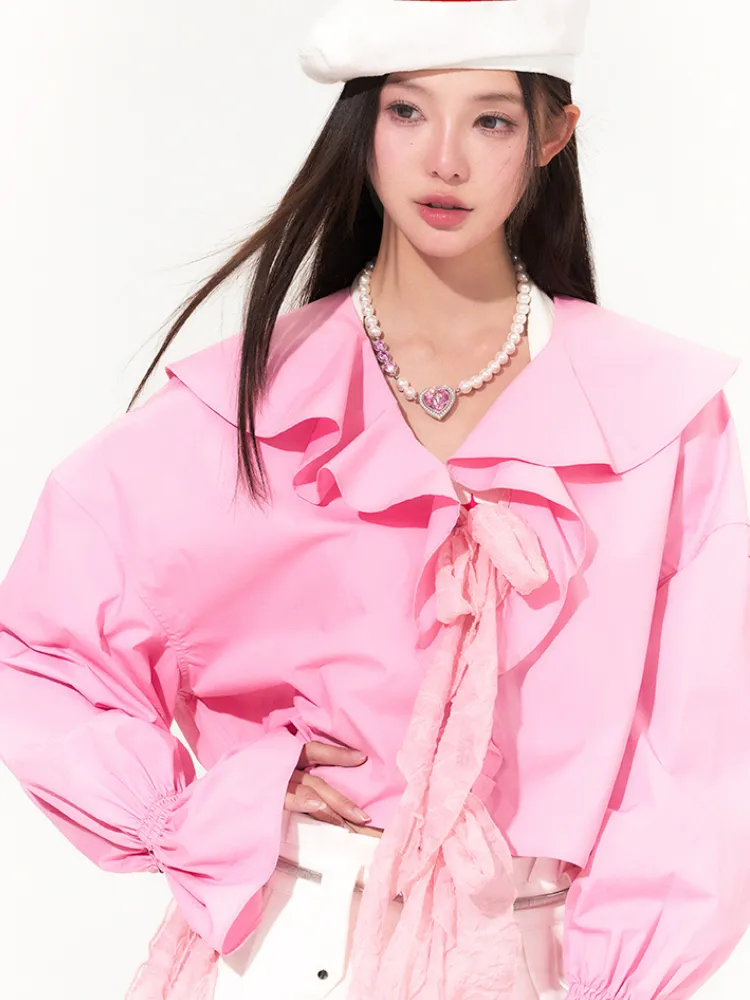 Ruffled Belle Blouse
