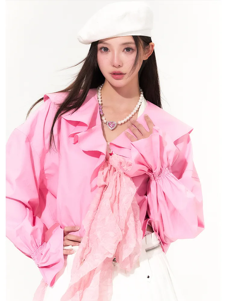 Ruffled Belle Blouse