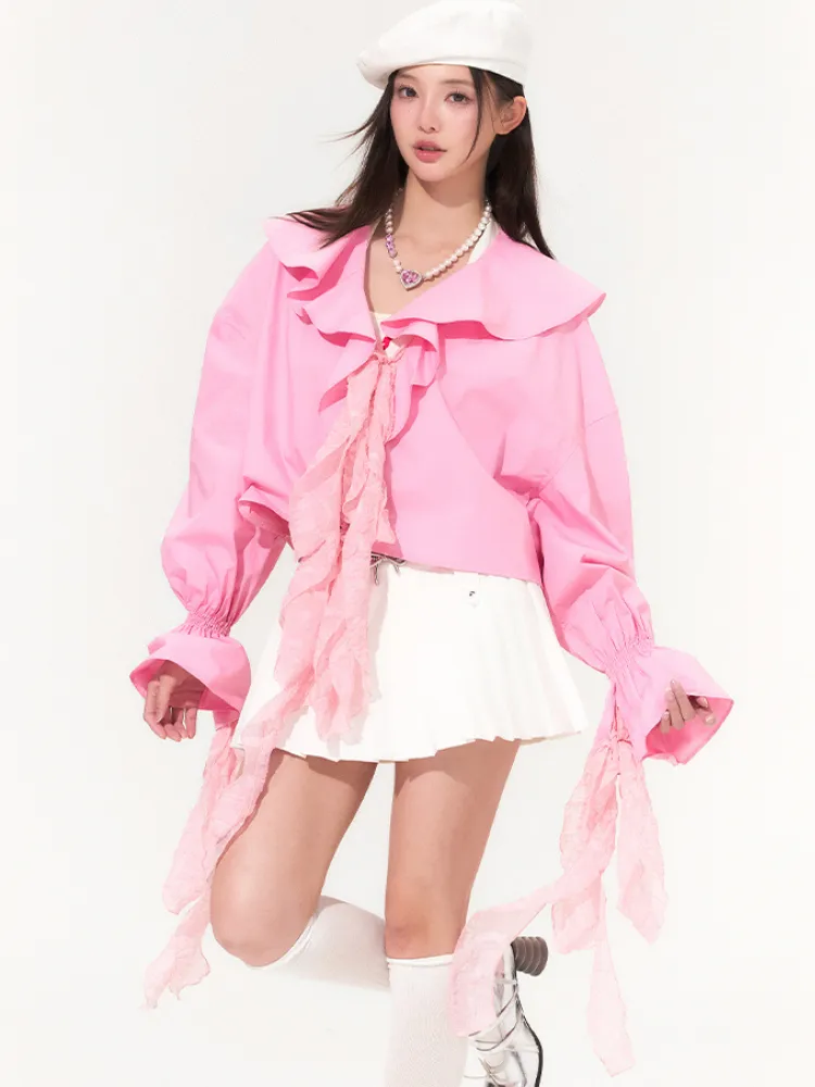 Ruffled Belle Blouse