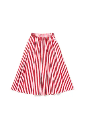 SAMPLE Polly Party Skirt - Red Stripe