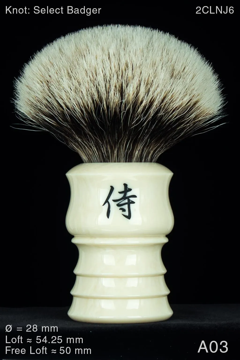 Samurai 28 mm Ivory