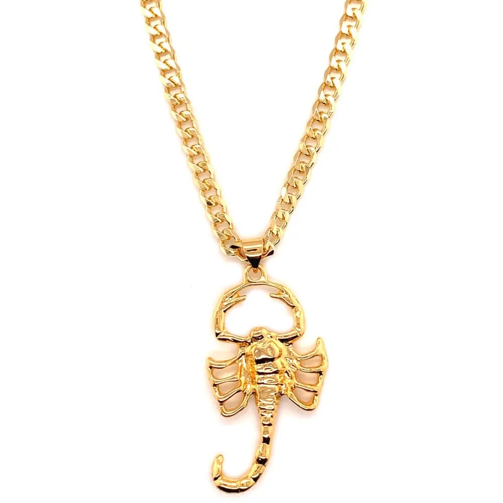 Scorpion Pendant Necklace