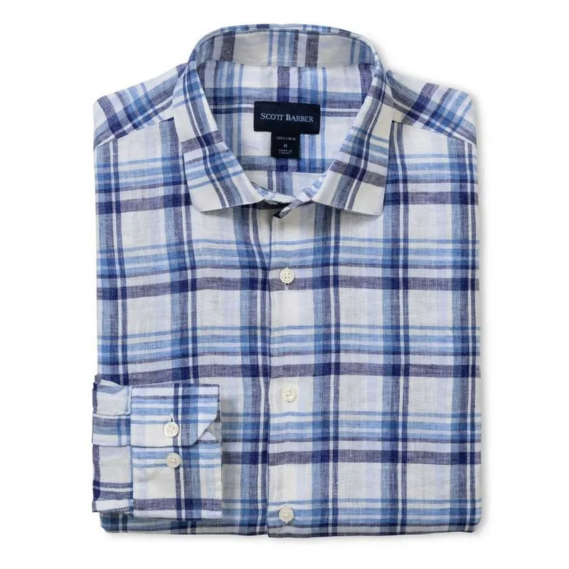 Scott Barber | Italian Linen Plaid