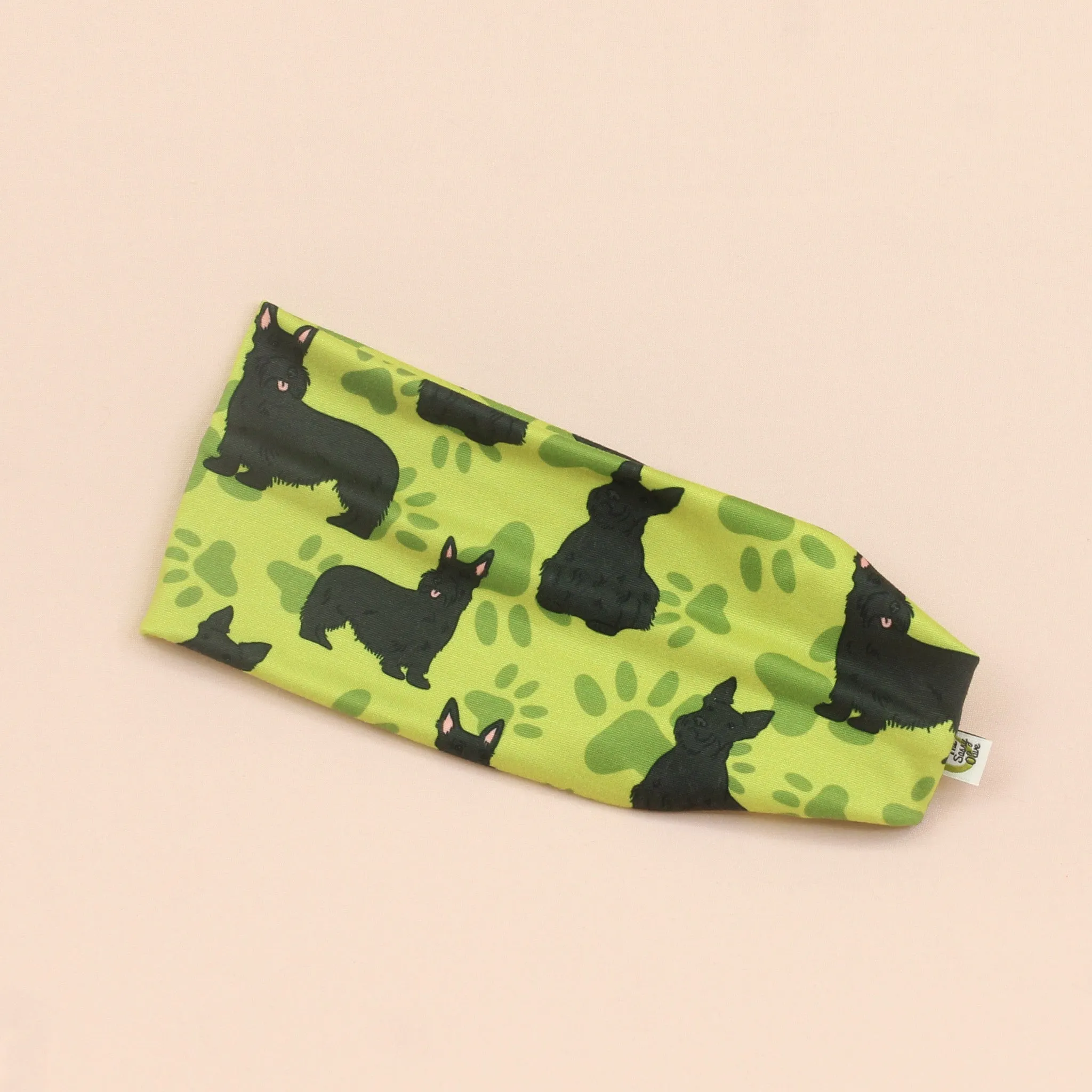 Scottish Terrier Stretch Headband
