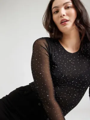 Second Female - Edgy Black Tee