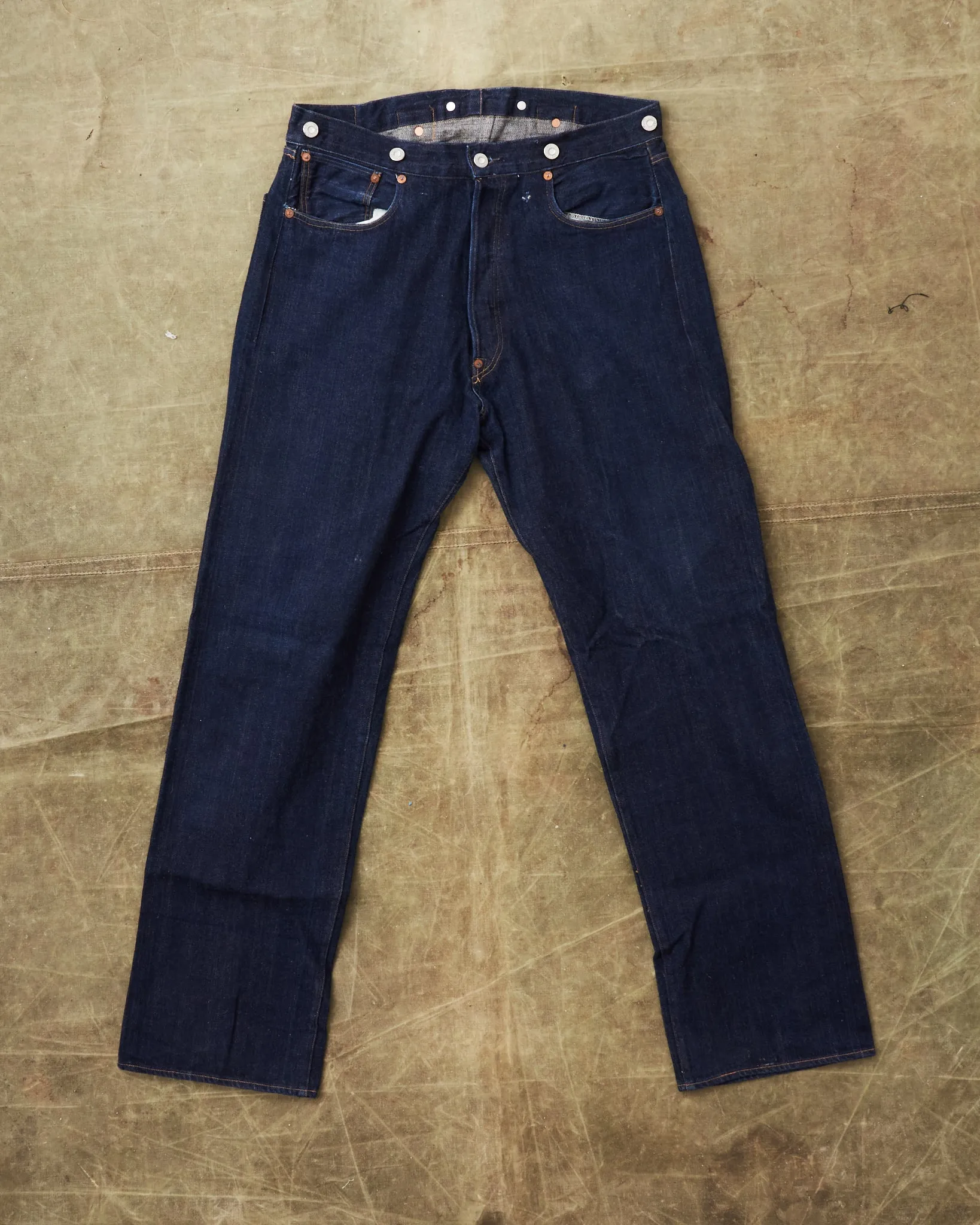 Second Hand Levi's Vintage Clothing Made in USA 1915 501XX SAMPLE W 34