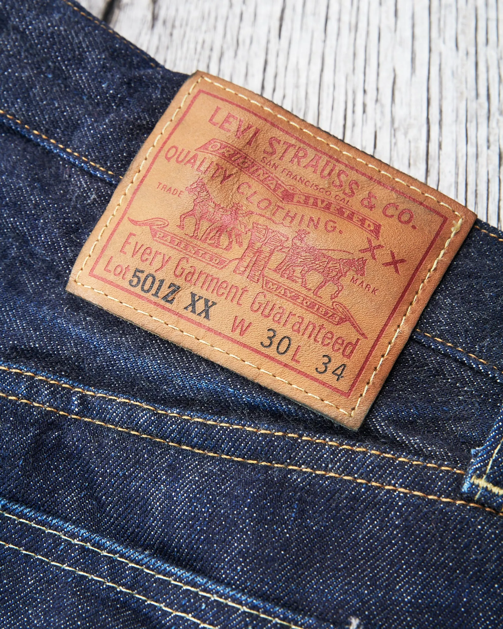 Second hand LVC 1954 501zXX Jeans W30 / L34 Made in USA