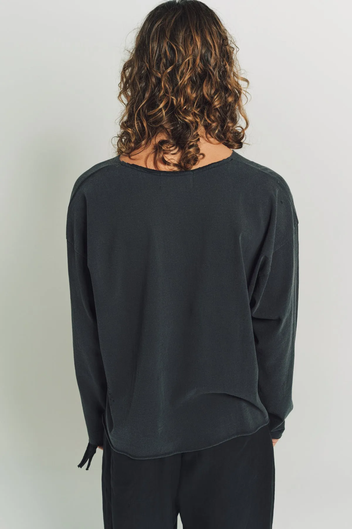 SECOND/LAYER | TRASHER LONG SLEEVE TEE