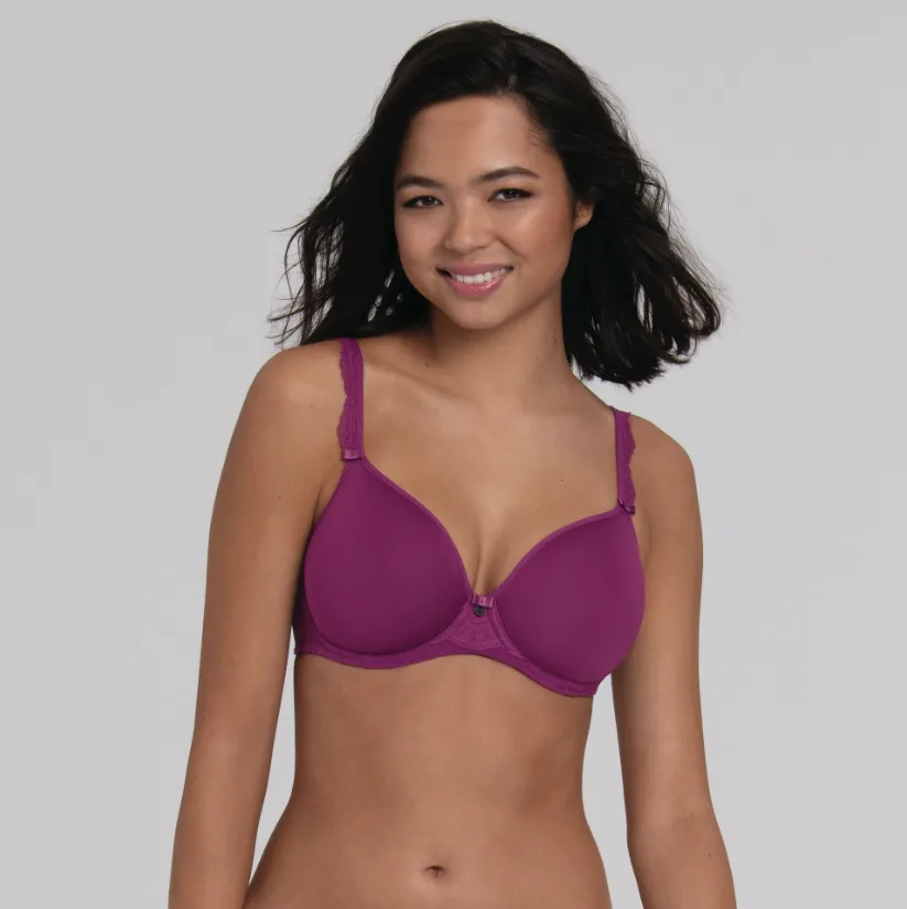 Selma Rosa Faia Underwire Bra 5637 with Spacer Cup - Purple Wine
