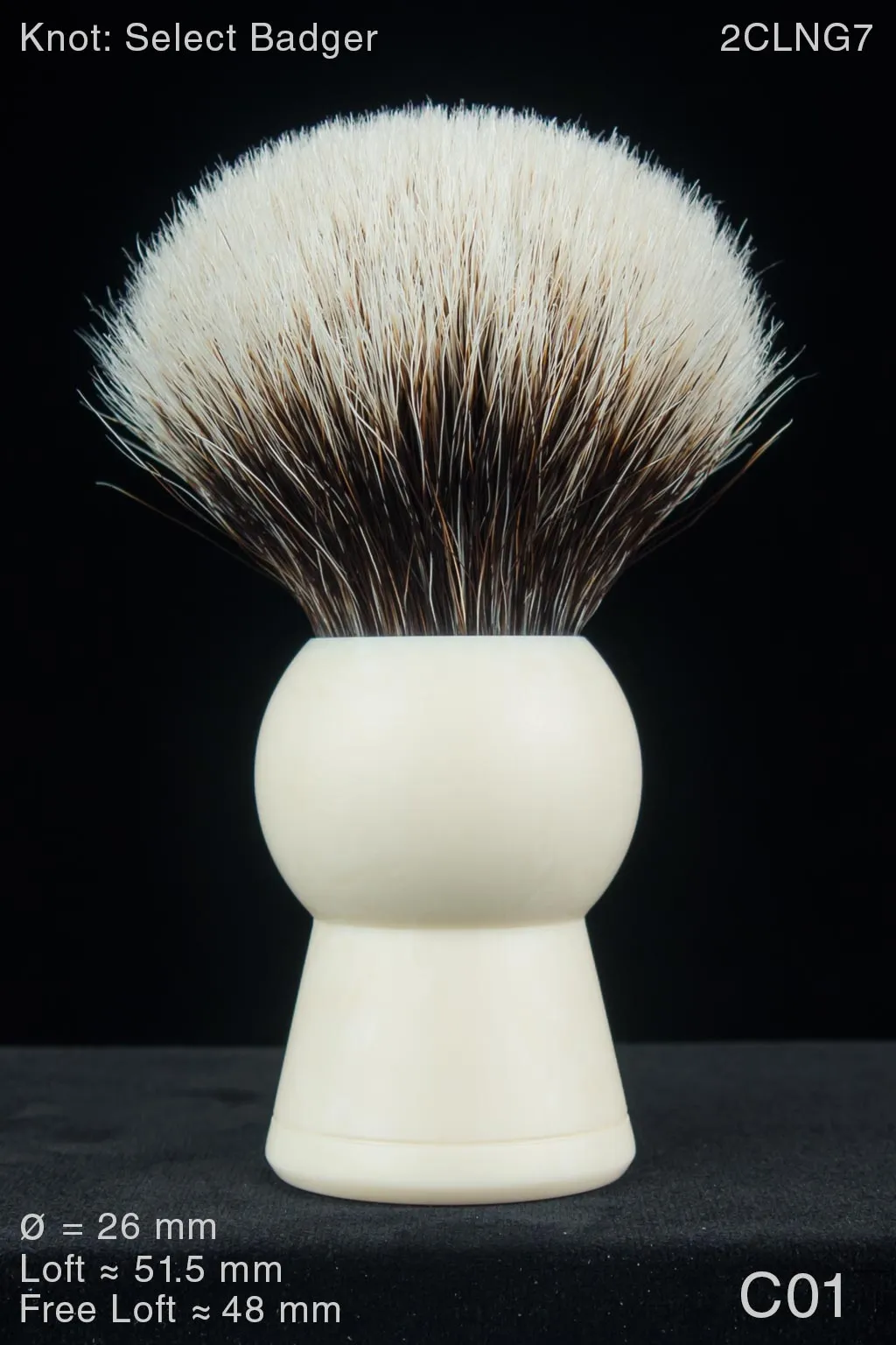 Sherlock 26 mm Satin Ivory