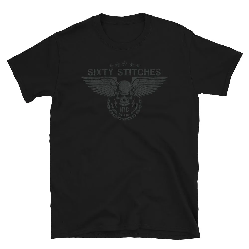 SIGNATURE SKULL & WINGS TEE