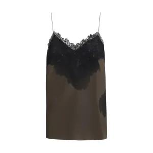 Silk and lace Top