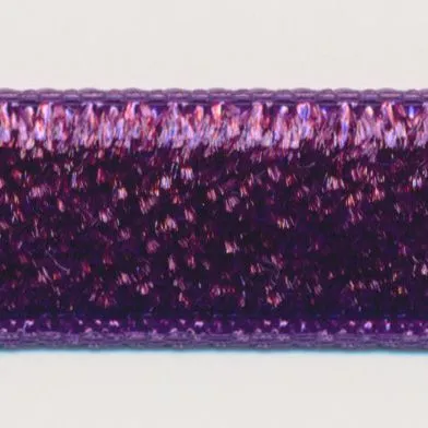 Single-Face Velveteen Ribbon #139 Pansy Purple